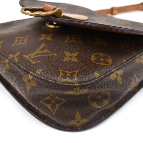 5000001884122580 6 LOUIS VUITTON Saint Cloud MM Shoulder Bag M51243 Brown