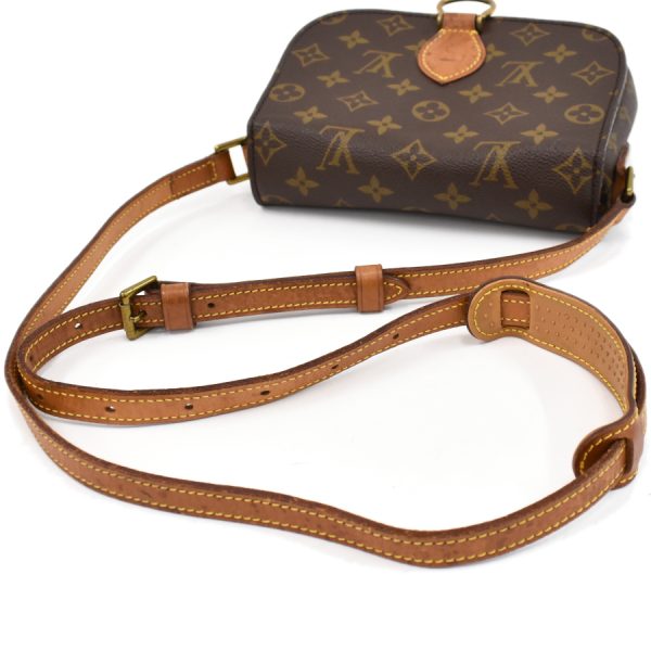 5000001884122580 7 LOUIS VUITTON Saint Cloud MM Shoulder Bag M51243 Brown