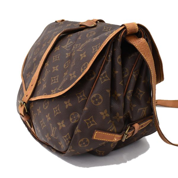 5000001884122581 2 Louis Vuitton Saumur 35 Shoulder Bag M42254 Monogram Brown