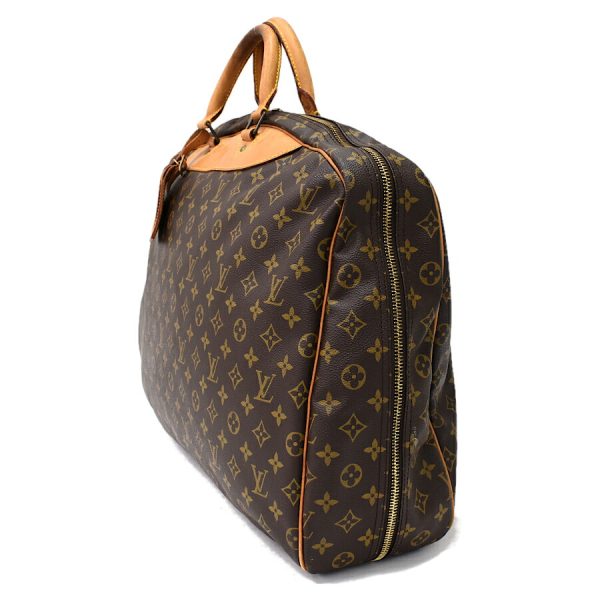 5000001884122582 2 Louis Vuitton Alize Anne Poche Travel Bag Monogram Leather Brown