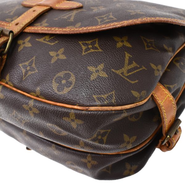 5000001884122593 5 Louis Vuitton Saumur 30 Shoulder Bag M42256 Monogram Brown