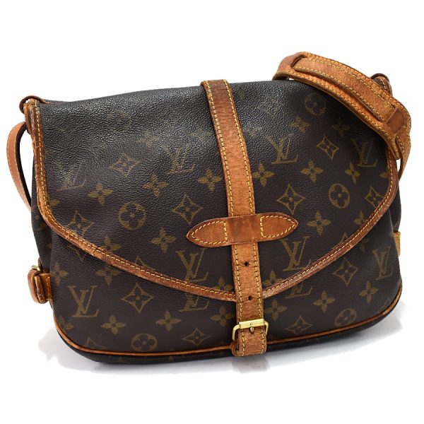 5000001884122596 1 Louis Vuitton Saumur 30 Shoulder Bag M42256 Monogram Brown