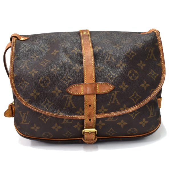 5000001884122596 3 Louis Vuitton Saumur 30 Shoulder Bag M42256 Monogram Brown