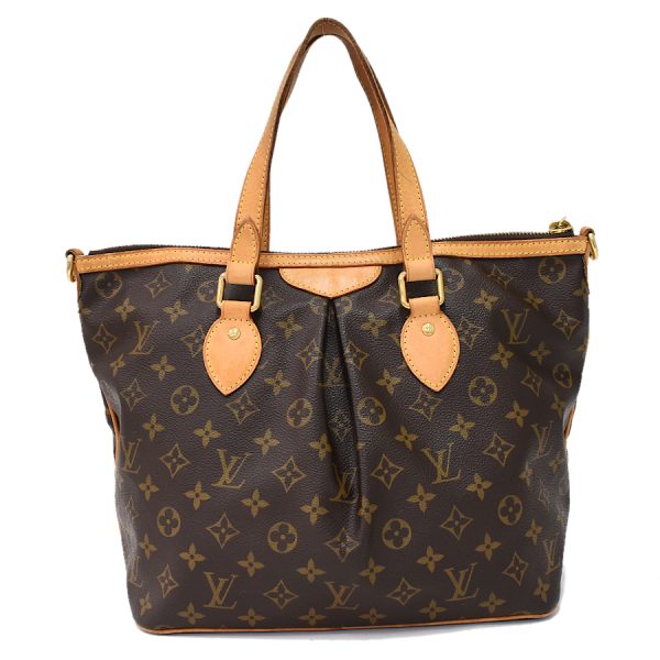 5000001884122599 3 LOUIS VUITTON Palermo PM 2way shoulder M40145 Monogram Brown