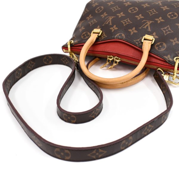 5000001884122605 6 Louis Vuitton Pallas BB 2way Monogram Canvas Red