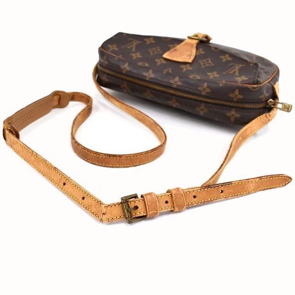 5000001884122606 7 LOUIS VUITTON Jeune Fille MM Shoulder Bag M51226 Brown