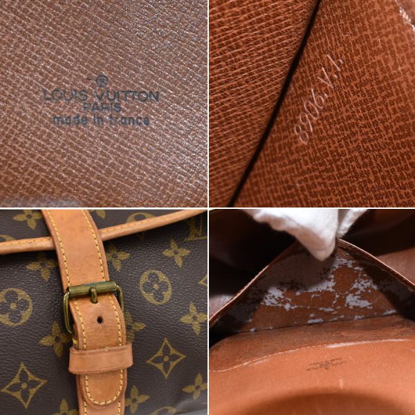 5000001884122620 9 Louis Vuitton Marne Shoulder Bag M51369 Monogram Brown