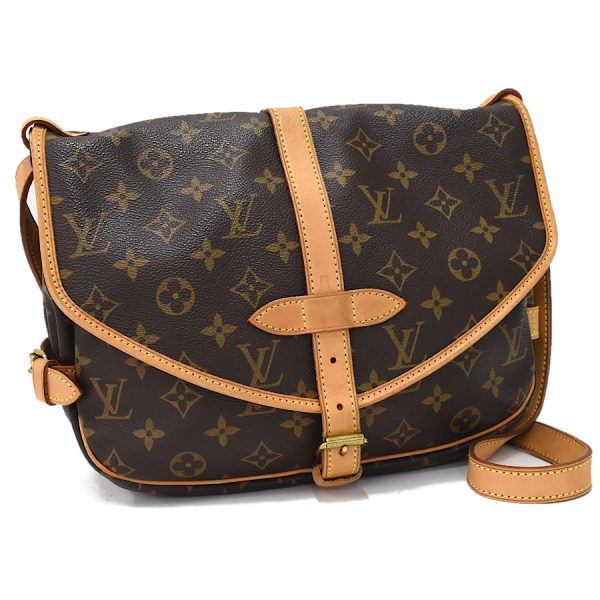 5000001884122631 1 Louis Vuitton Saumur 30 Shoulder Bag Monogram Brown