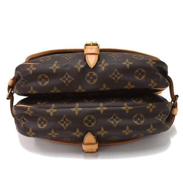 5000001884122631 4 Louis Vuitton Saumur 30 Shoulder Bag Monogram Brown