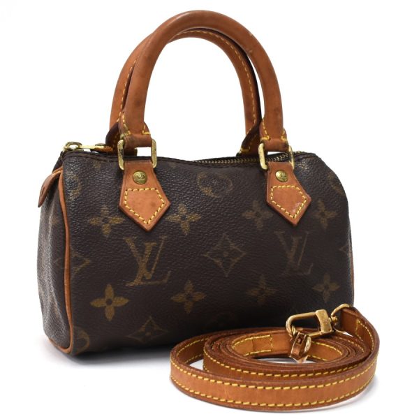 5000001884122648 1 Louis Vuitton Mini Speedy 2WAY Shoulder Bag Monogram Brown