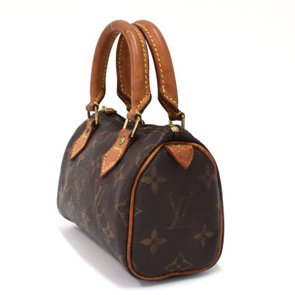 5000001884122648 2 Louis Vuitton Mini Speedy 2WAY Shoulder Bag Monogram Brown