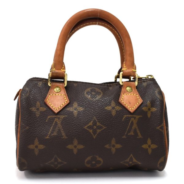 5000001884122648 3 Louis Vuitton Mini Speedy 2WAY Shoulder Bag Monogram Brown