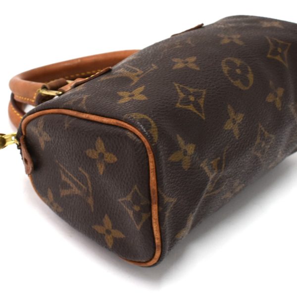 5000001884122648 6 Louis Vuitton Mini Speedy 2WAY Shoulder Bag Monogram Brown