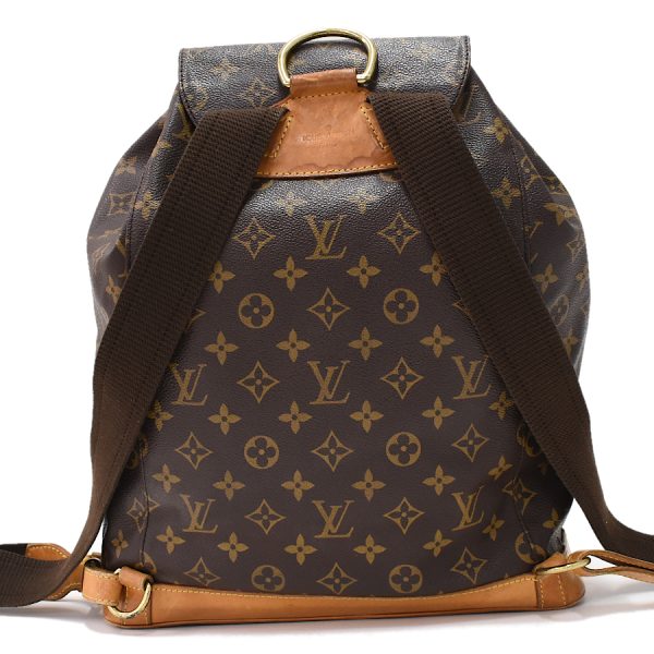 5000001884122658 3 Louis Vuitton Montsouris GM Rucksack Backpack Monogram Brown