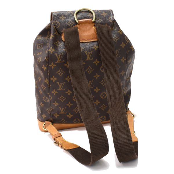 5000001884122658 6 Louis Vuitton Montsouris GM Rucksack Backpack Monogram Brown