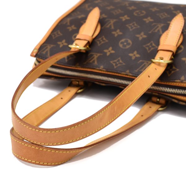 5000001884122660 7 LOUIS VUITTON Popincourt Haut Shoulder Bag M40007 Monogram Brown