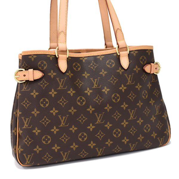 5000001884122687 1 LOUIS VUITTON Batignolles Horizontal Tote Monogram Brown