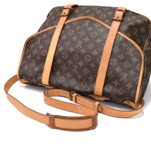 5000001884122711 7 Louis Vuitton Saumur 43 Shoulder Bag Monogram Canvas Leather Brown