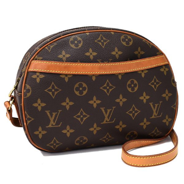 5000001884122717 1 Louis Vuitton Blois Shoulder Bag Crossbody Monogram Brown