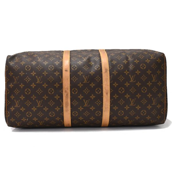 5000001884122735 4 Louis Vuitton Keepall 55 Boston Bag Monogram Canvas Brown