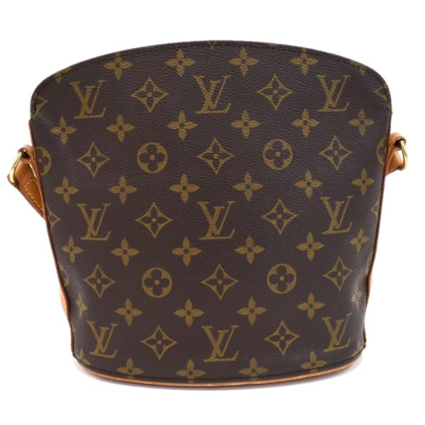 5000001884122737 3 LOUIS VUITTON Drouot Shoulder Bag M51290 Brown