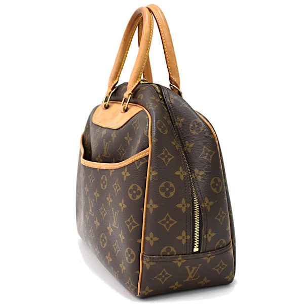 binary comment Louis Vuitton Deauville Bowling Vanity Monogram Brown