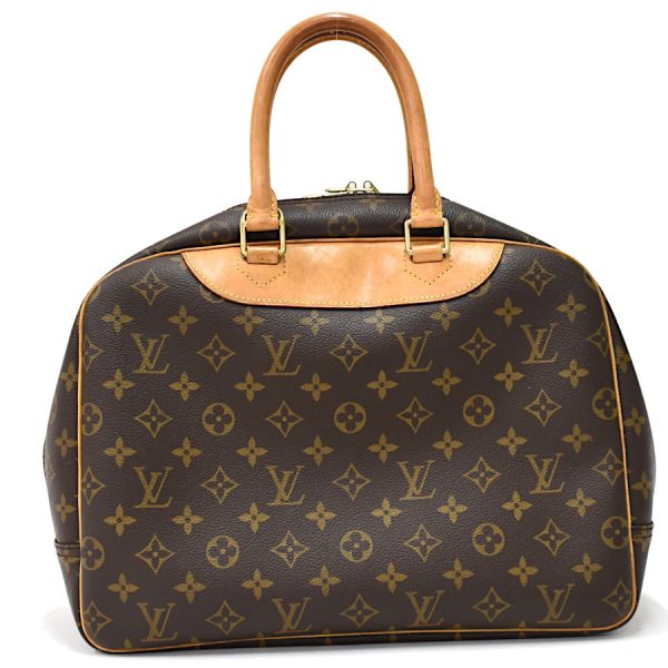 binary comment Louis Vuitton Deauville Bowling Vanity Monogram Brown