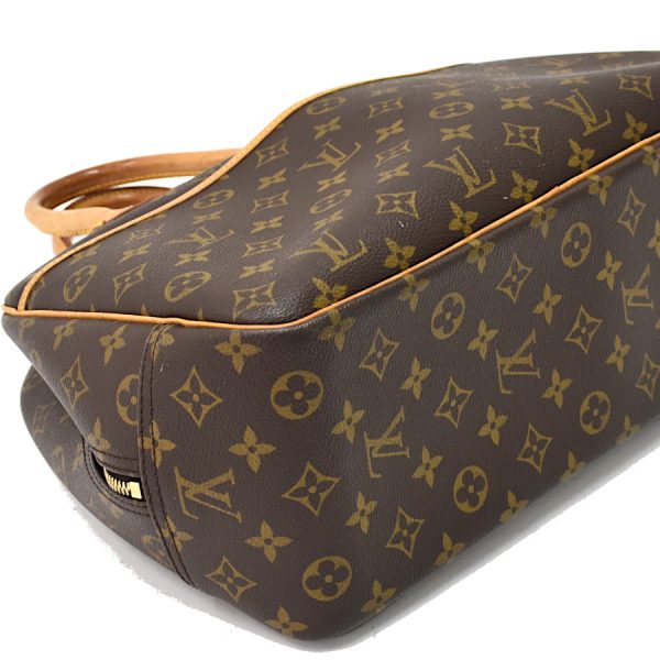 binary comment Louis Vuitton Deauville Bowling Vanity Monogram Brown