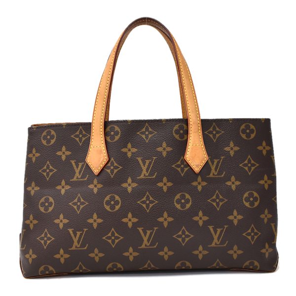 5000001884122743 3 Louis Vuitton Wilshire PM Tote Handbag Monogram Canvas Leather Brown