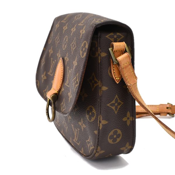 5000001884122751 2 Louis Vuitton Saint Cloud MM Crossbody Shoulder Bag Monogram Canvas Brown