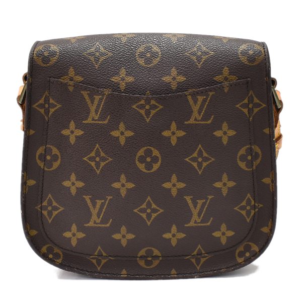 5000001884122751 3 Louis Vuitton Saint Cloud MM Crossbody Shoulder Bag Monogram Canvas Brown