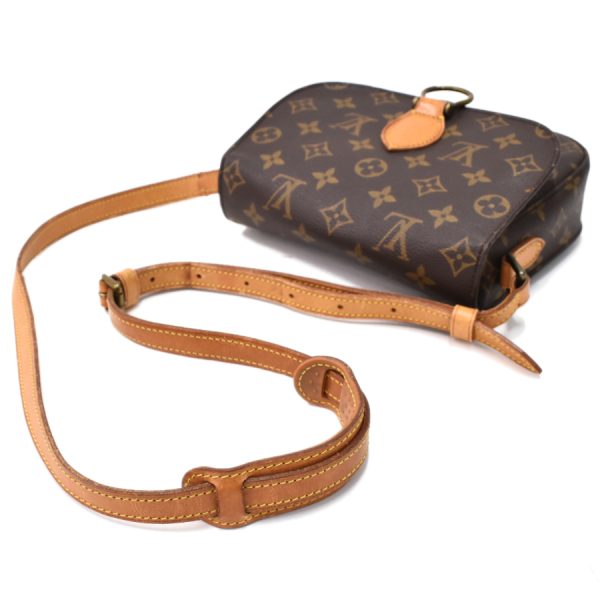 5000001884122751 6 Louis Vuitton Saint Cloud MM Crossbody Shoulder Bag Monogram Canvas Brown