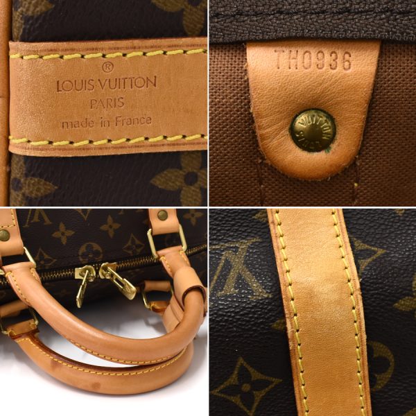 5000001884122784 9 Louis Vuitton Keepall Bandouliere 50 Bag Monogram Brown