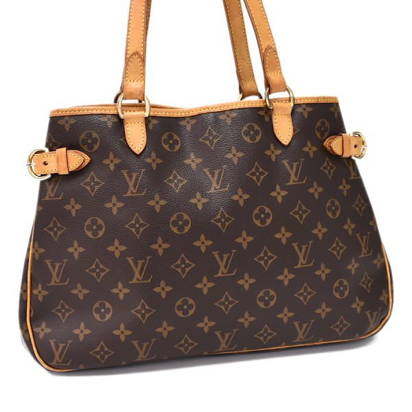 5000001884122790 1 Louis Vuitton Batignolles Handbag M51154 Monogram Canvas Brown