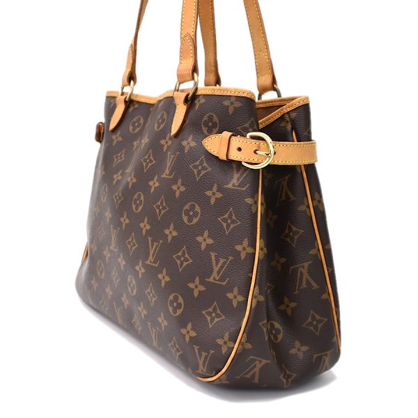 5000001884122790 2 Louis Vuitton Batignolles Handbag M51154 Monogram Canvas Brown