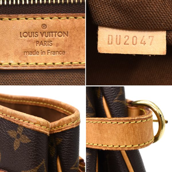 5000001884122790 9 Louis Vuitton Batignolles Handbag M51154 Monogram Canvas Brown