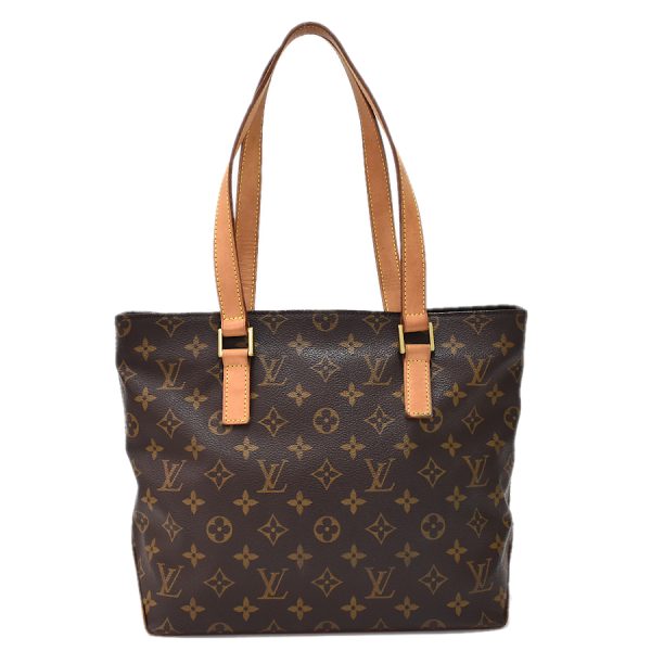 5000001884122792 3 Louis Vuitton Cabas Piano Tote Shoulder Bag Monogram Canvas Brown