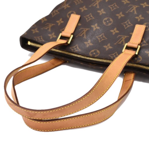 5000001884122792 7 Louis Vuitton Cabas Piano Tote Shoulder Bag Monogram Canvas Brown