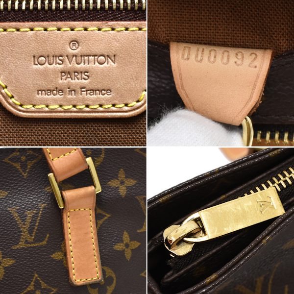 5000001884122792 9 Louis Vuitton Cabas Piano Tote Shoulder Bag Monogram Canvas Brown