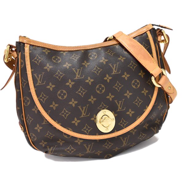 5000001884122800 1 Louis Vuitton Tolum GM Crossbody Shoulder Bag Monogram Canvas Brown