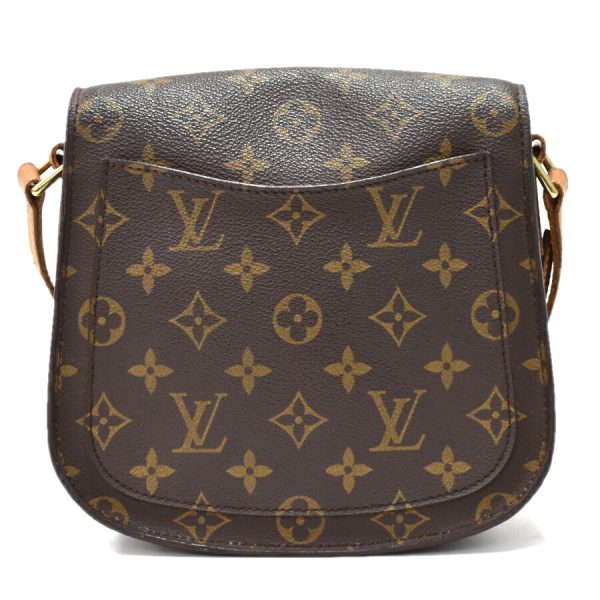 5000001884122814 3 Louis Vuitton Saint Cloud MM Crossbody Shoulder Bag Monogram Canvas Brown