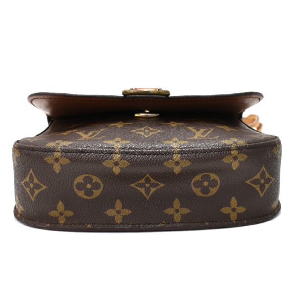 5000001884122814 4 Louis Vuitton Saint Cloud MM Crossbody Shoulder Bag Monogram Canvas Brown