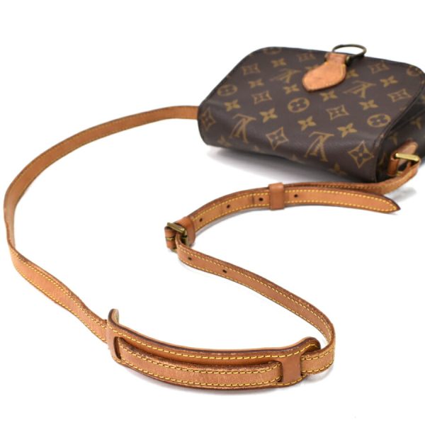 5000001884122814 6 Louis Vuitton Saint Cloud MM Crossbody Shoulder Bag Monogram Canvas Brown