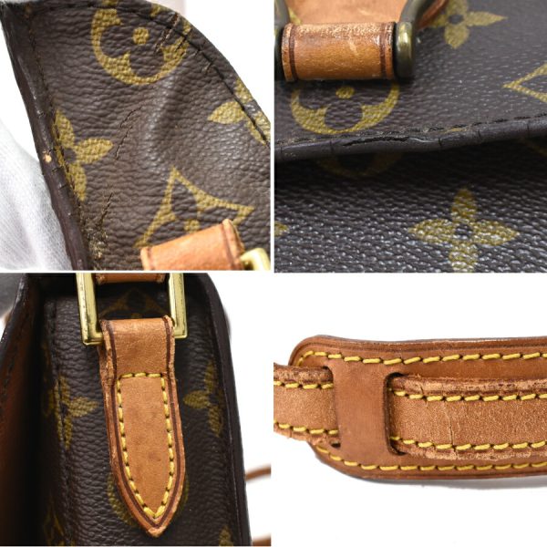 5000001884122814 9 Louis Vuitton Saint Cloud MM Crossbody Shoulder Bag Monogram Canvas Brown