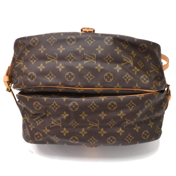 5000001884122819 4 Louis Vuitton Saumur 35 Messenger Shoulder Bag Monogram Canvas Brown