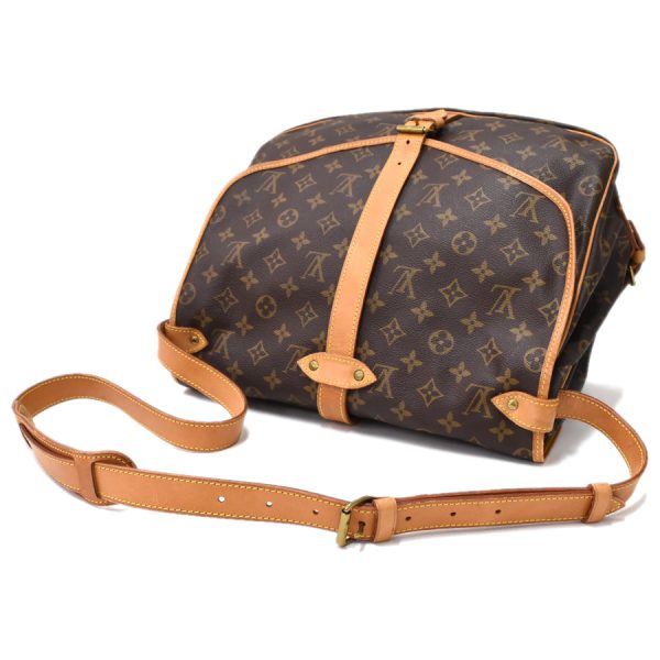 5000001884122819 7 Louis Vuitton Saumur 35 Messenger Shoulder Bag Monogram Canvas Brown