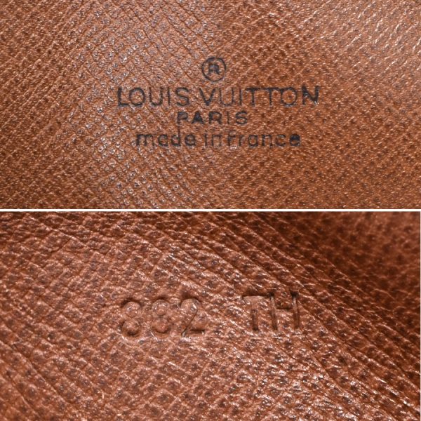 5000001884122825 8 Louis Vuitton Marly Bandouliere Crossbody Shoulder Bag M51828 Monogram Canvas Brown