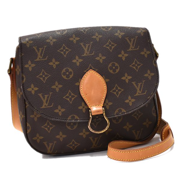 5000001884122829 1 Louis Vuitton Saint Cloud GM Crossbody Shoulder Bag Monogram Canvas Brown