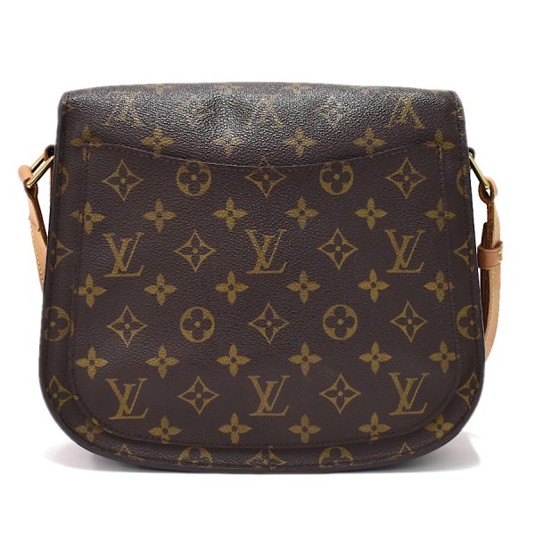 5000001884122834 3 Louis Vuitton Saint Cloud GM Crossbody Shoulder Bag Monogram Canvas Brown