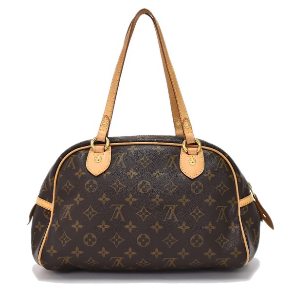 5000001884122835 3 LOUIS VUITTON Montorgueil PM Handbag M95565 Monogram Brown